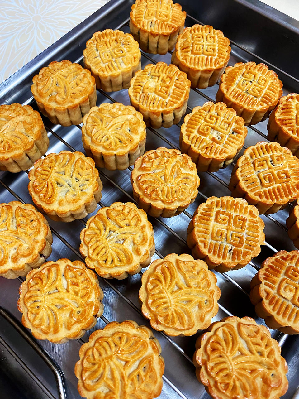 五仁月饼