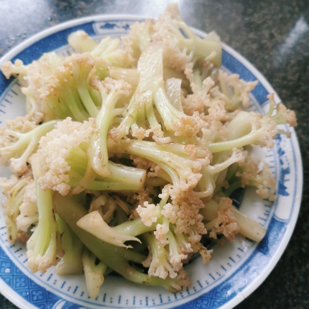 素炒花菜（爽脆）