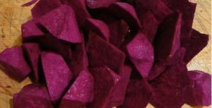 拔丝水晶紫薯的做法 步骤1