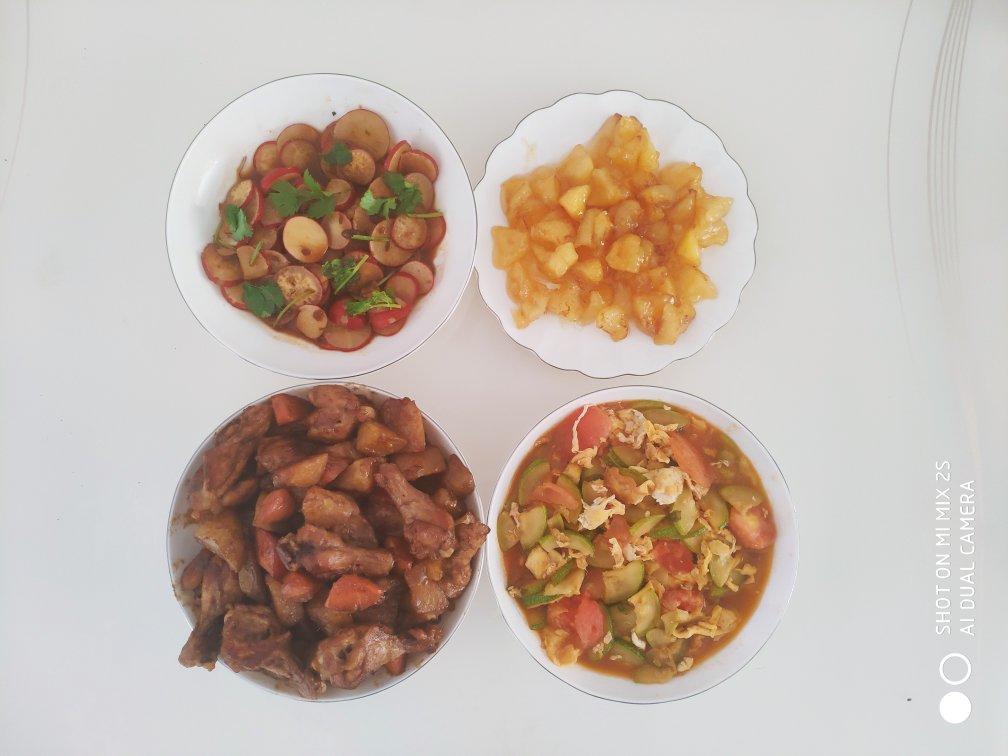 鸡翅根炖土豆