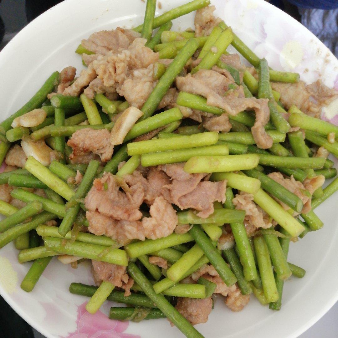 蒜薹炒肉