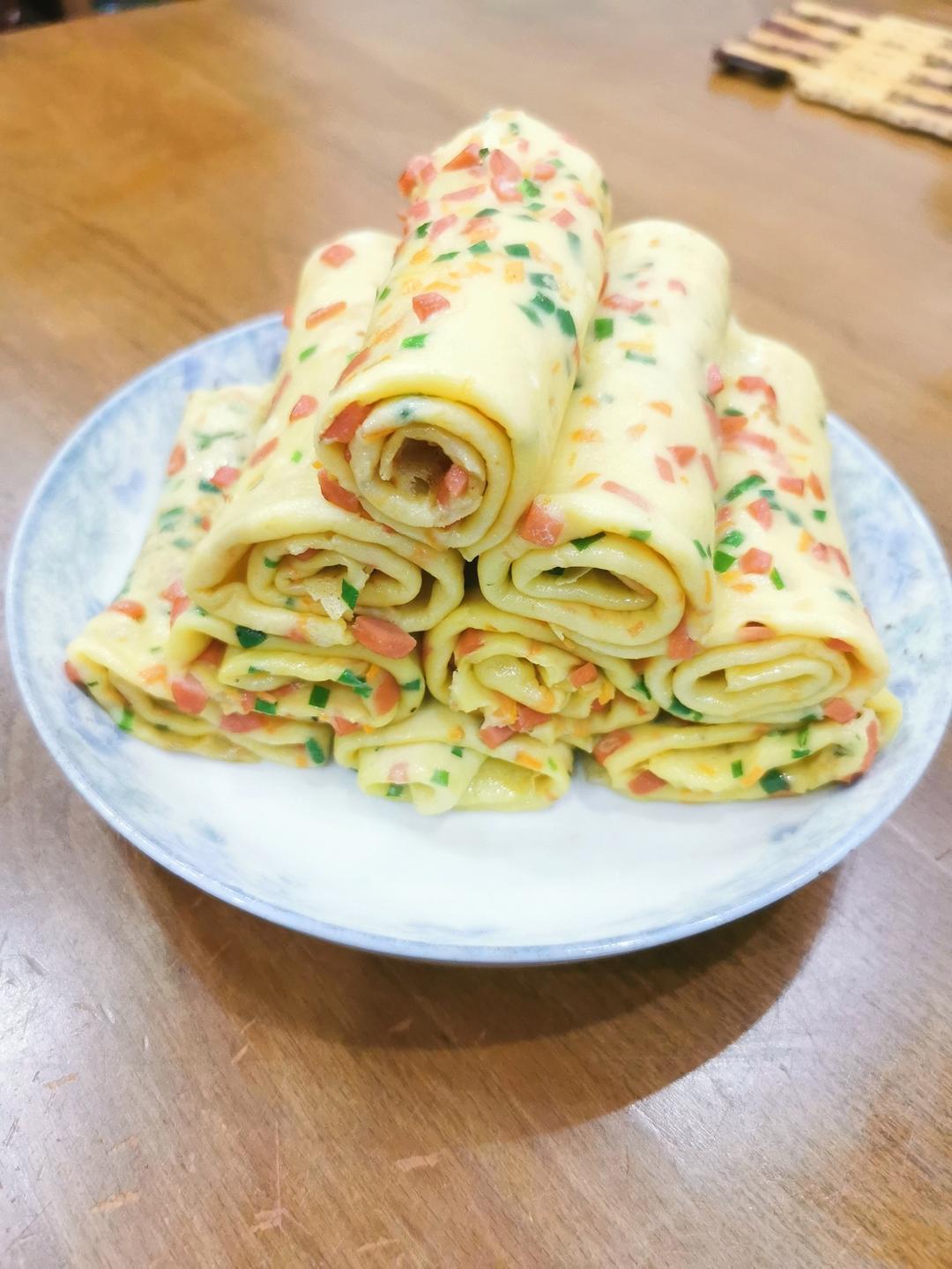 家常烙饼煎饼鸡蛋饼