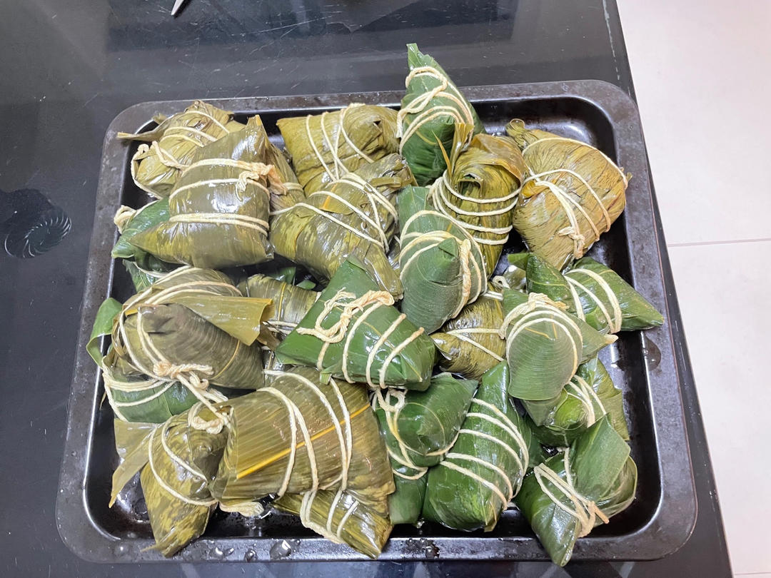 妈咪的♥️私房秘制咸蛋黄肉粽