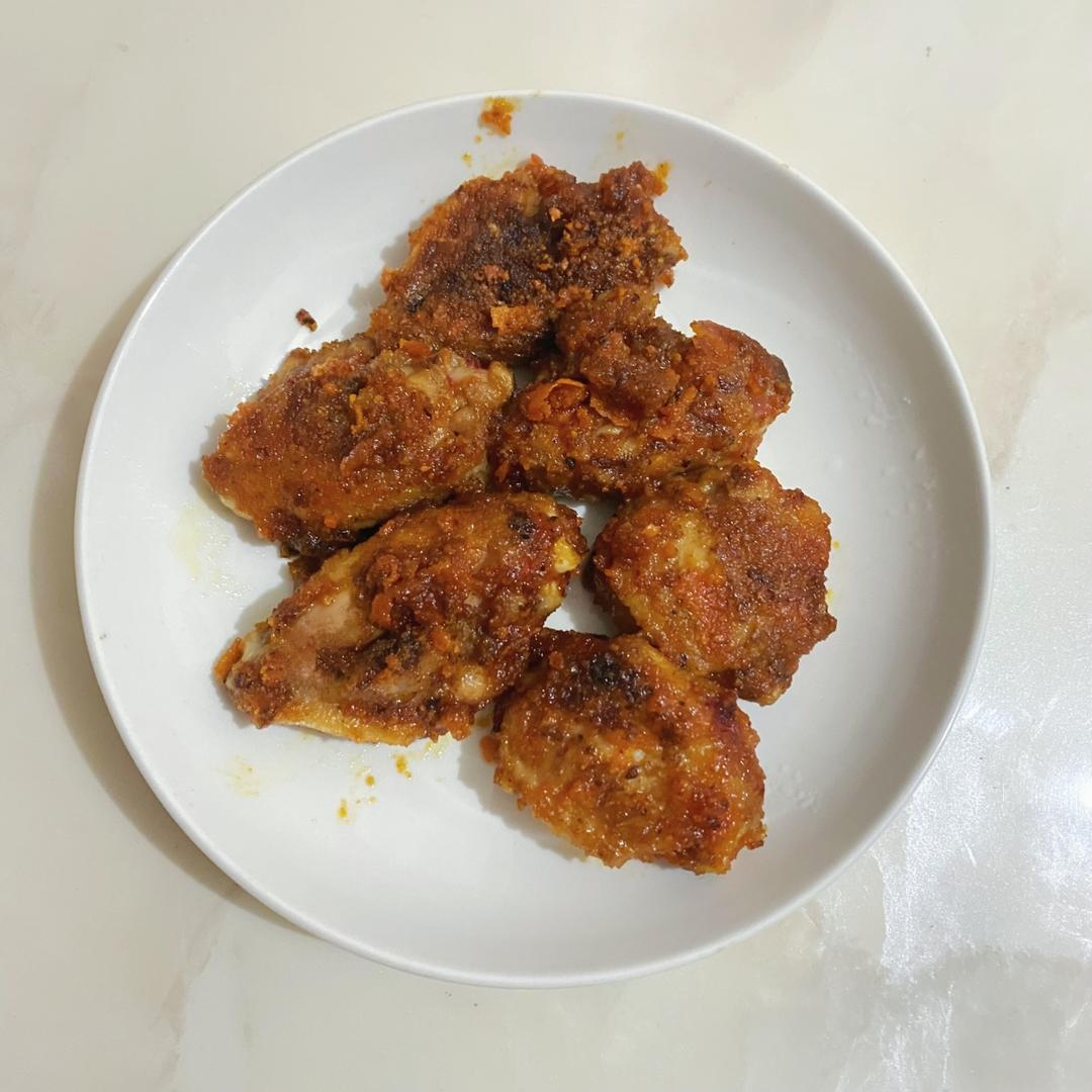 金沙鸡翅【咸蛋黄焗鸡翅】