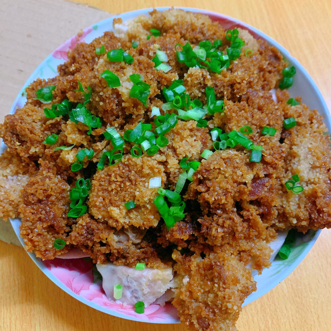 我家的粉蒸肉（排骨）