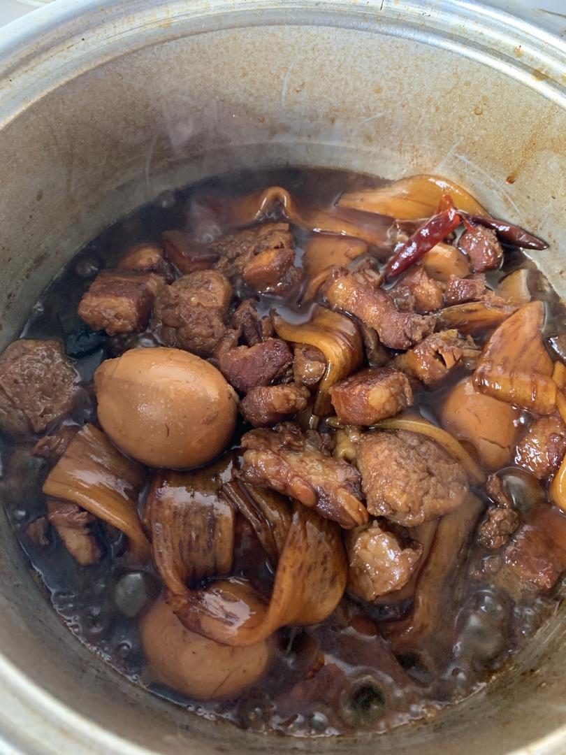 有点干巴得瘦瘦瘦肉红烧肉