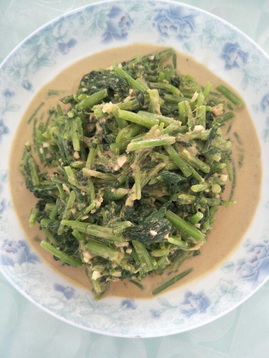 麻酱茼蒿