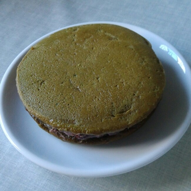 抹茶蜜豆铜锣烧