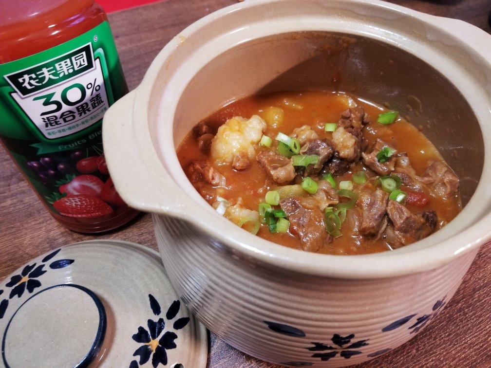 番茄土豆炖牛腩
