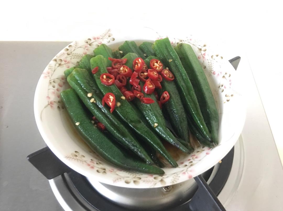 【白灼秋葵】清爽简单