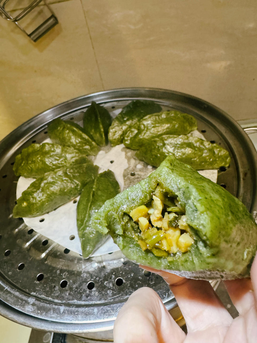 清明果-艾饺（附艾草保存方法）