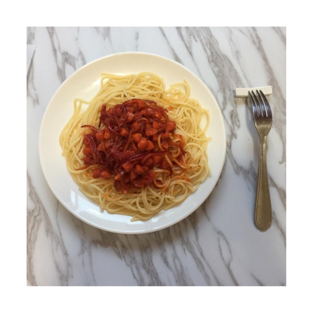 番茄肉酱意大利面