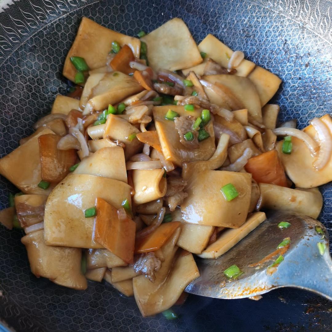 干锅千叶豆腐，千页豆腐