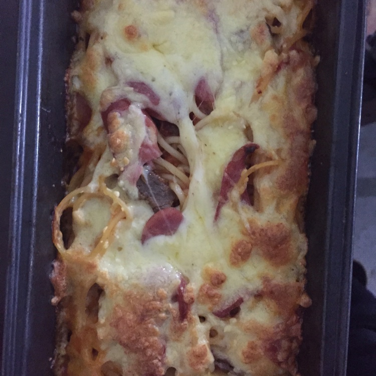 培根焗意大利面