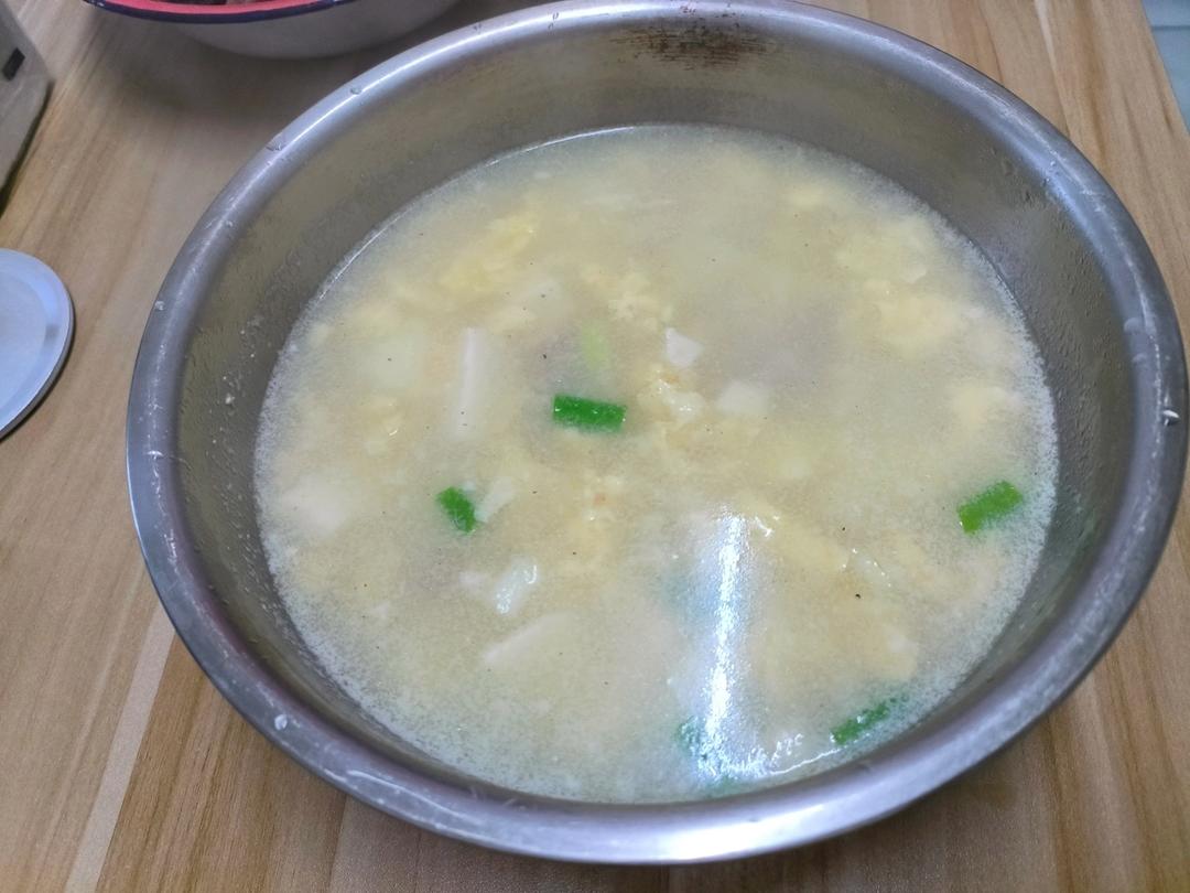 减脂餐｜鸡蛋火腿豆腐羹，清淡爽口‼️