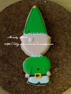 #2014圣诞节#圣诞糖霜饼干-圣诞小丑的做法 步骤13