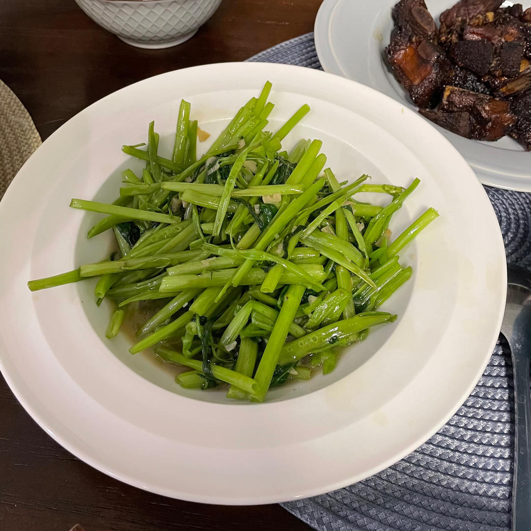 蚝油空心菜