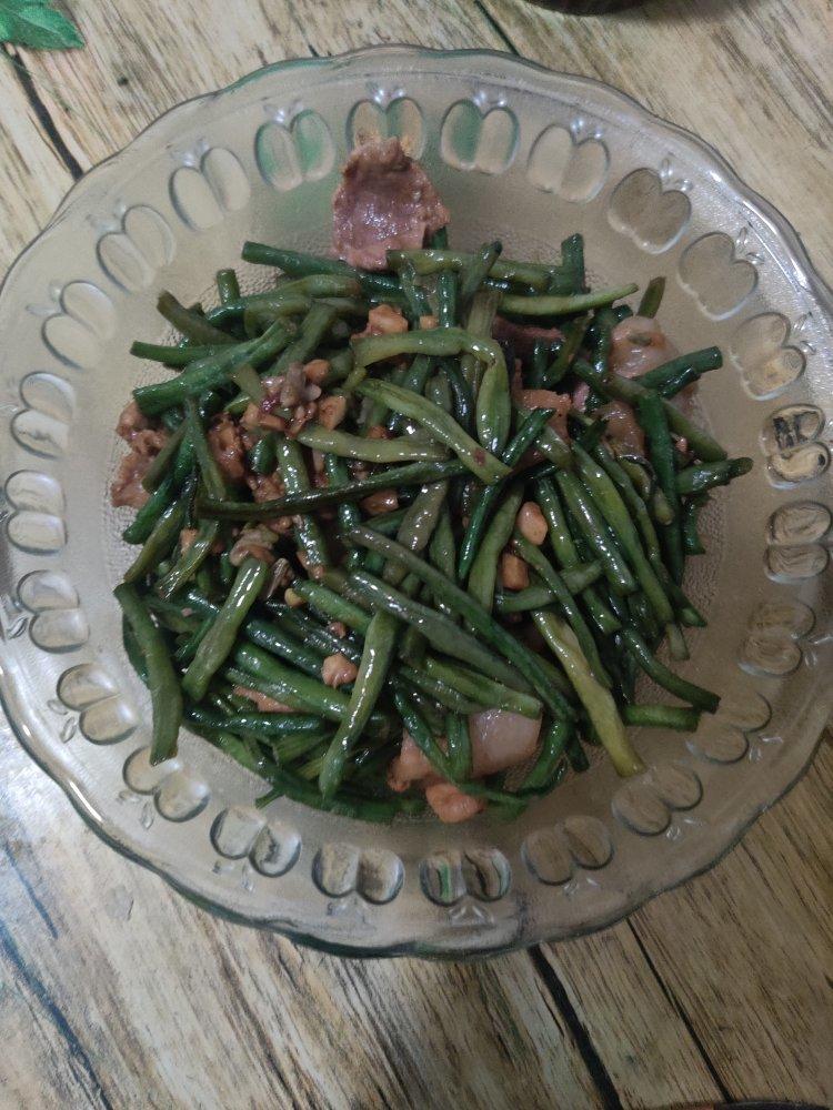 清炒豇豆角