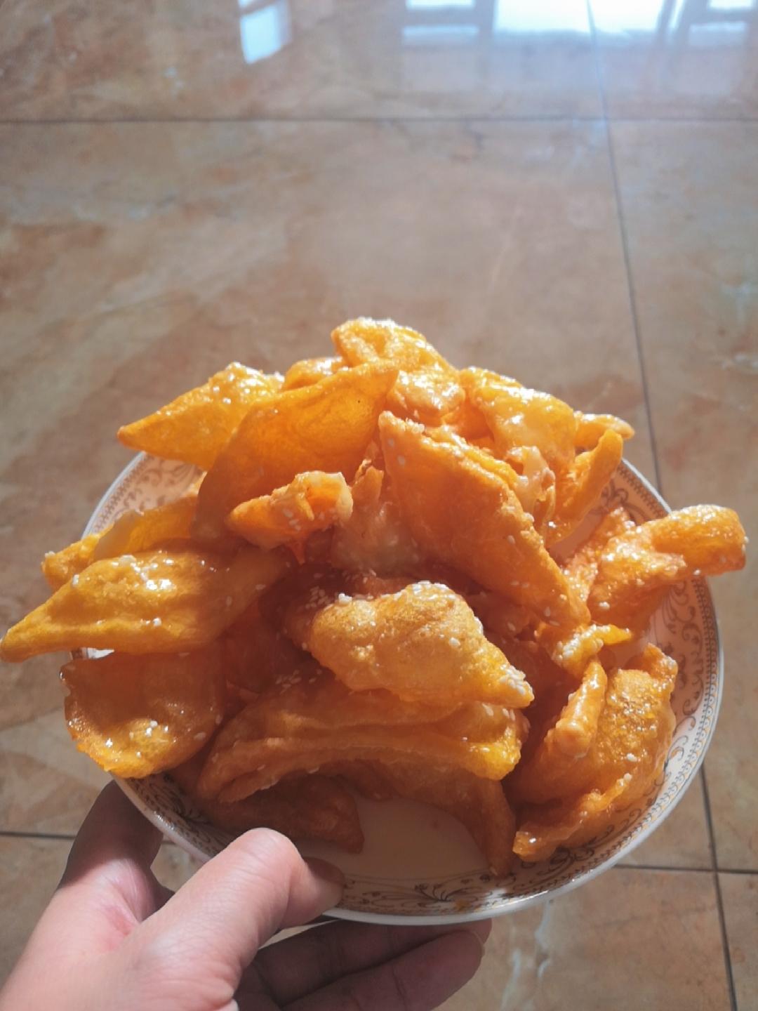 拔丝酥白果（酥黄菜）