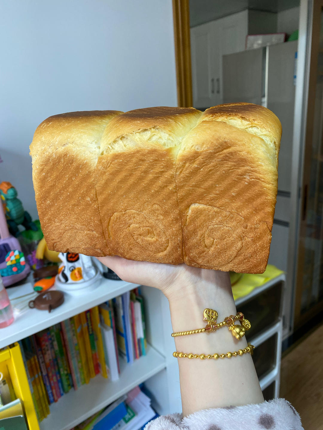 纯奶手撕吐司的做法 步骤1