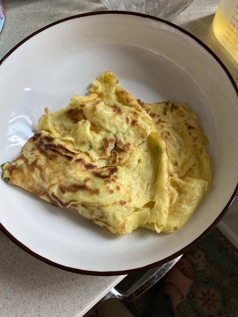葱花鸡蛋饼