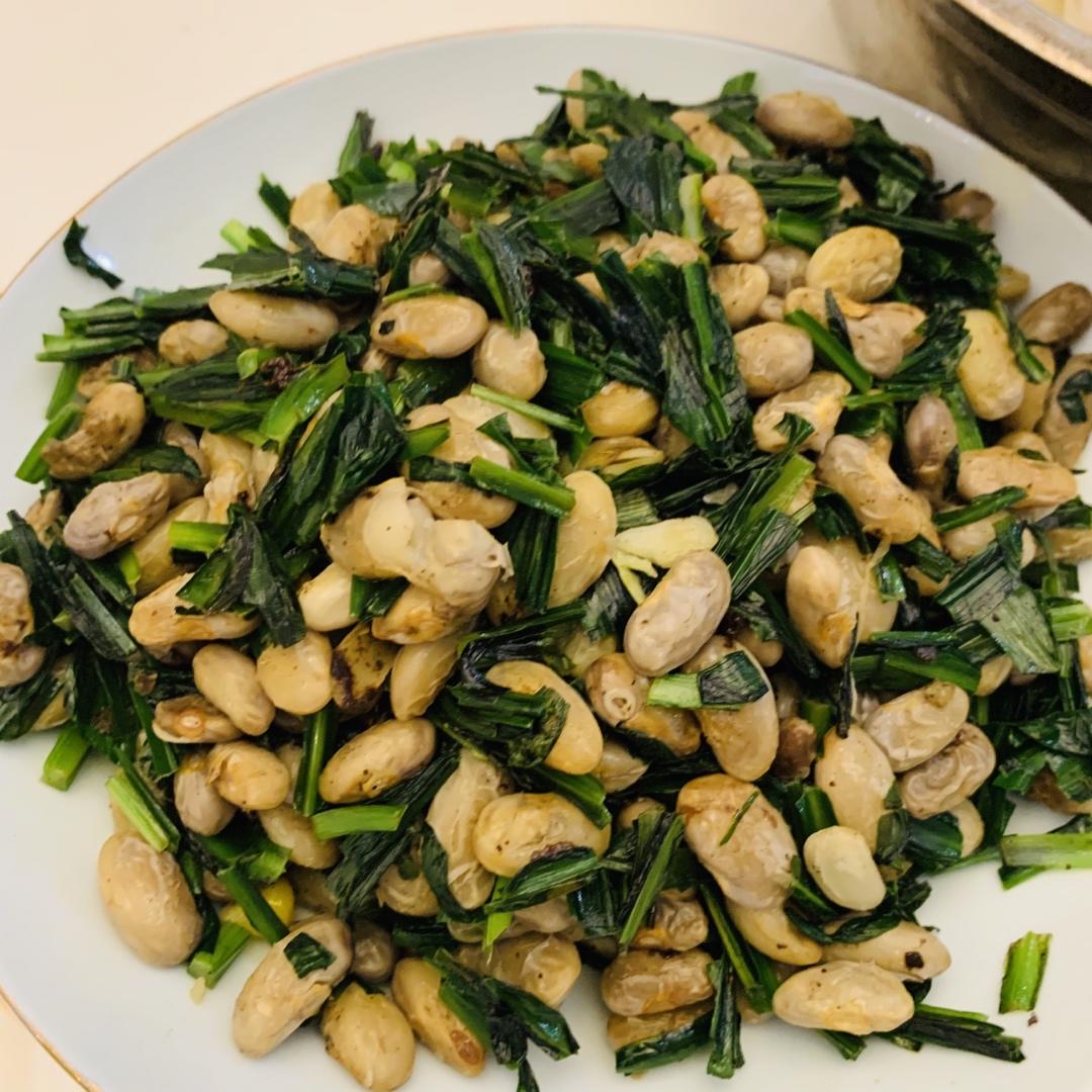 炒胡豆