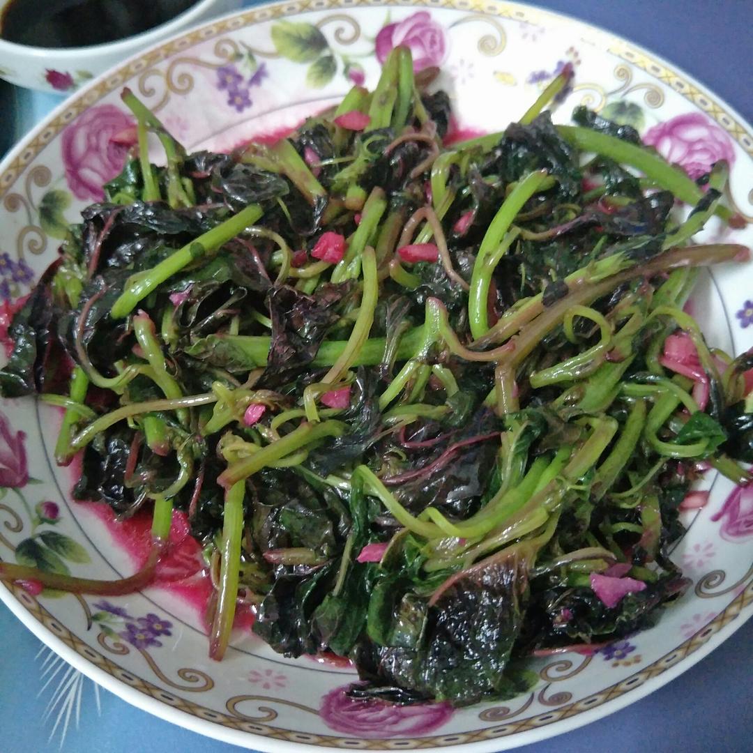 蒜蓉紫贝菜