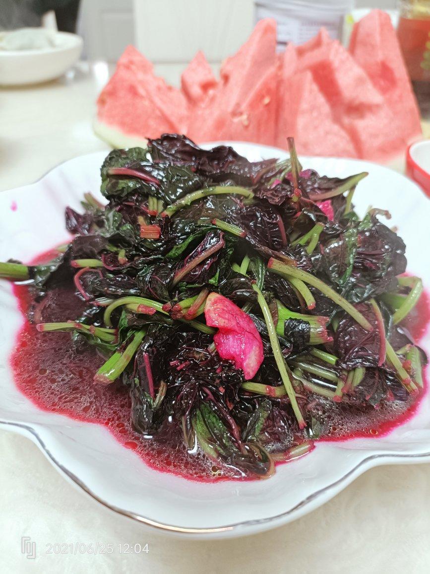 清炒汗菜