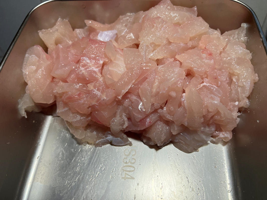 只有鱼肉的手工鱼丸