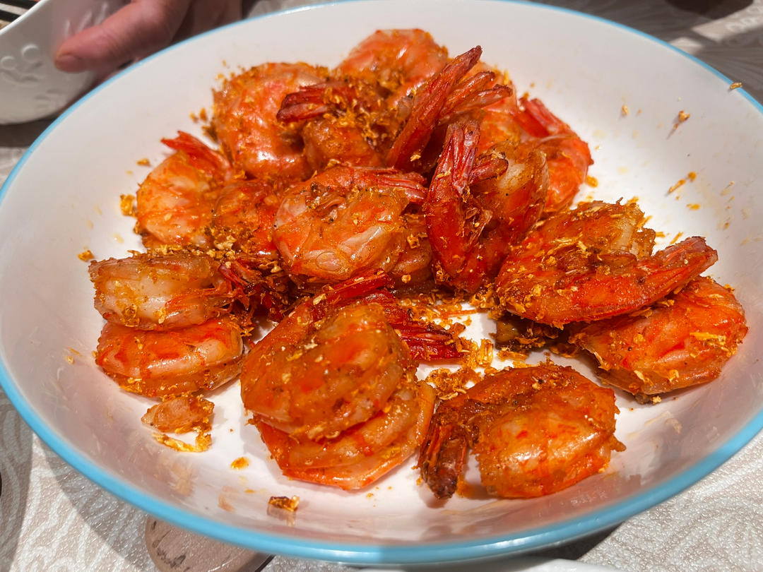 “纸”为爱下厨——避风塘虾