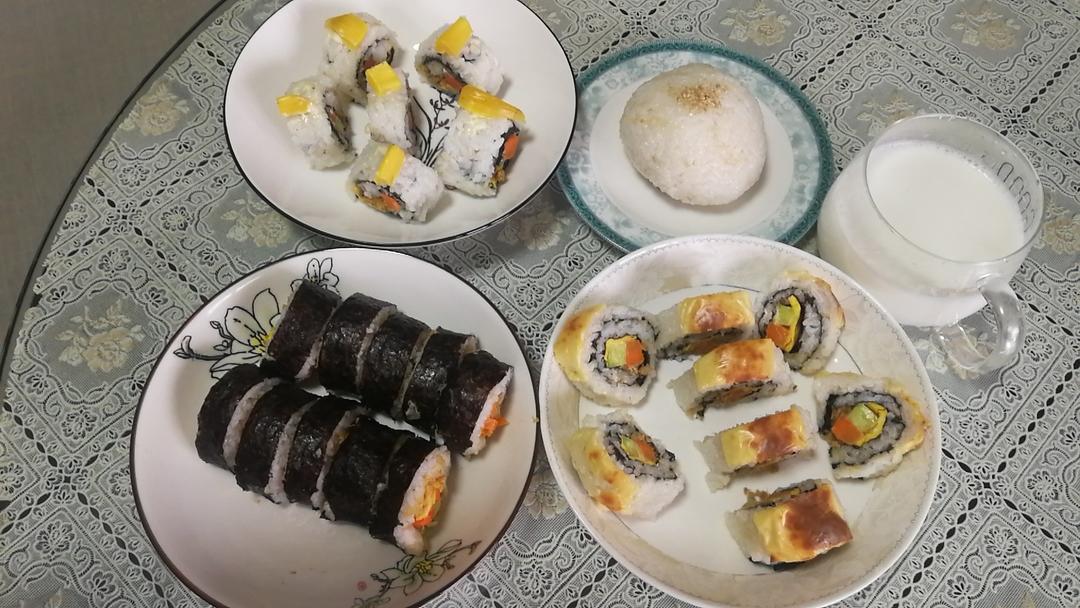 超好吃的肉松寿司，一口一个，妙不可言