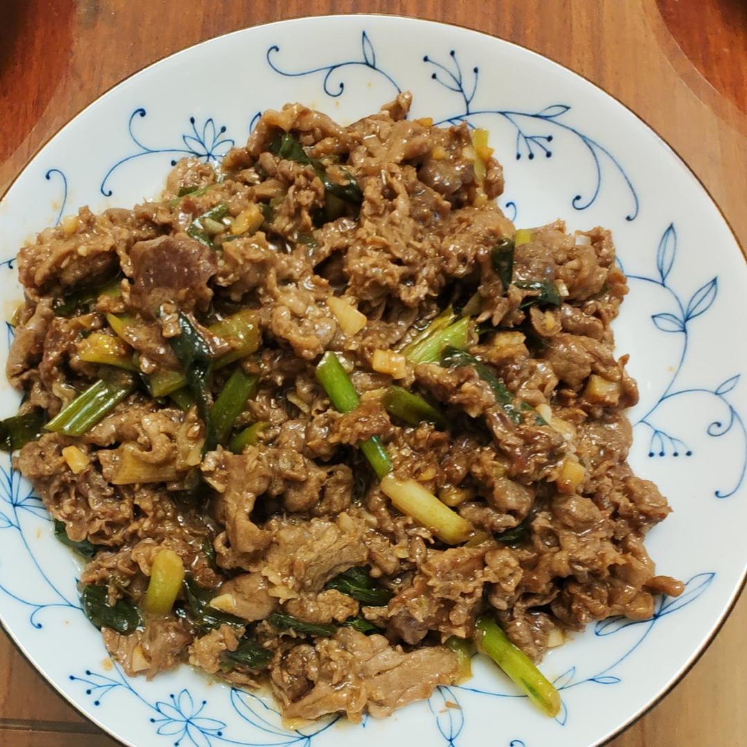 葱爆牛肉