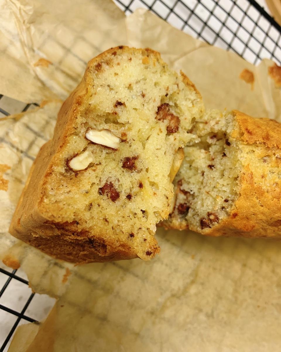 《Tinrry+》健康快手的香蕉核桃蛋糕