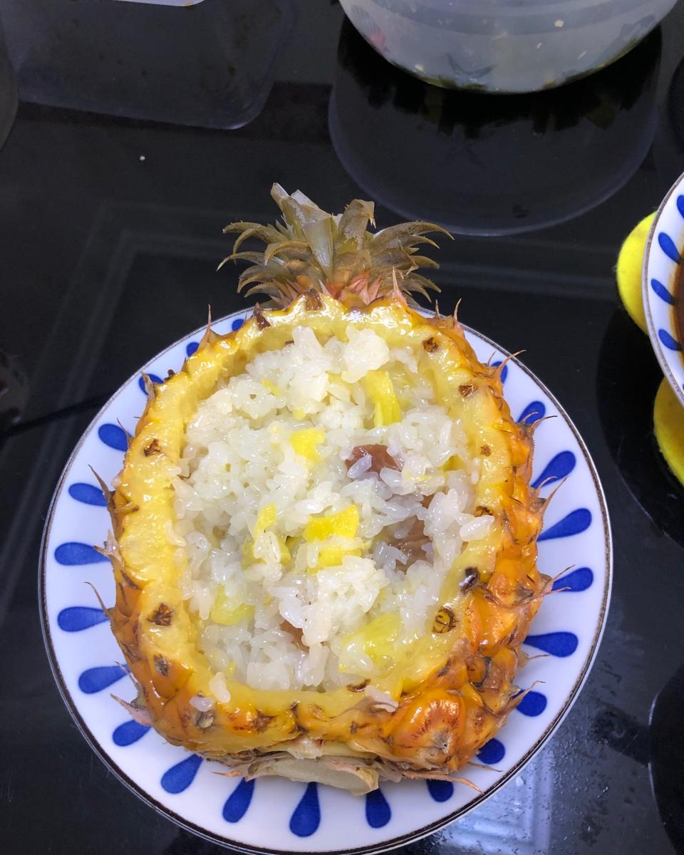 酸酸甜甜菠萝饭