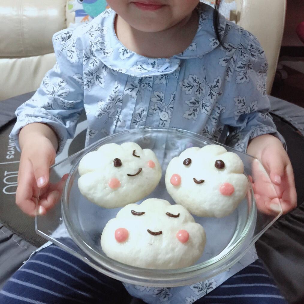 《Tinrry+》美姬老师教你做可爱云朵造型馒头