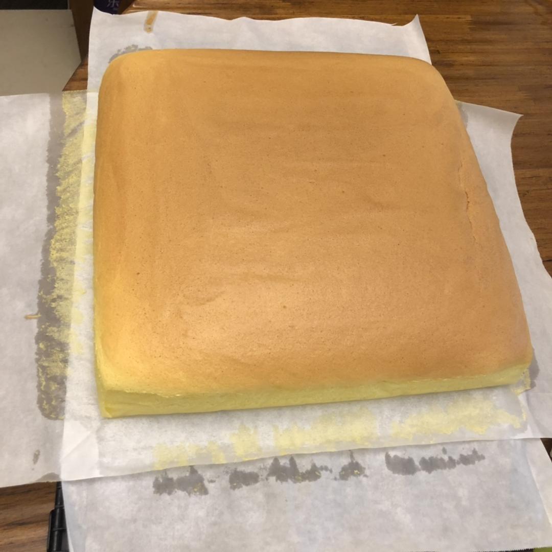 古早味蛋糕......烫面水浴法（28*28）