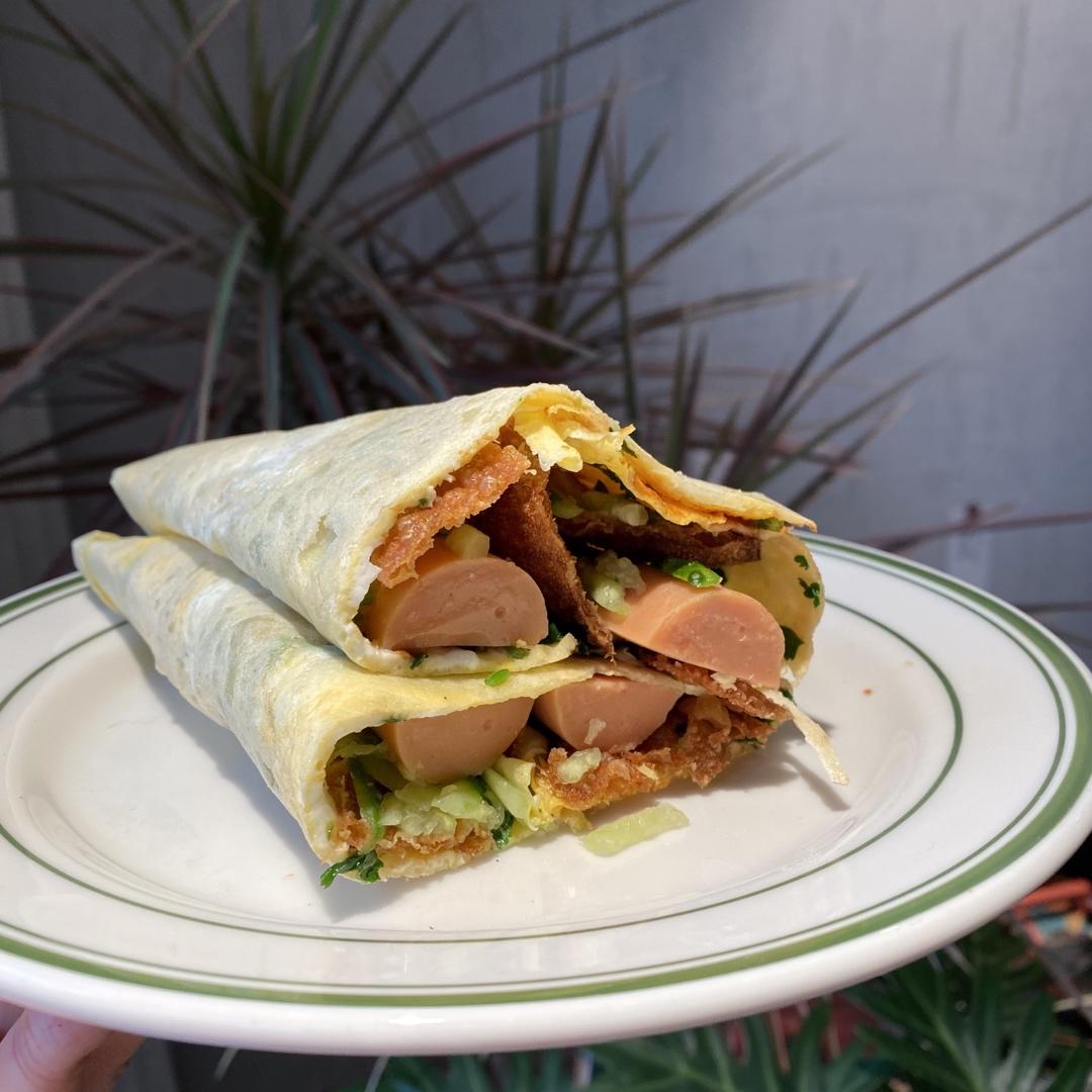 家庭版最好吃的杂粮煎饼！