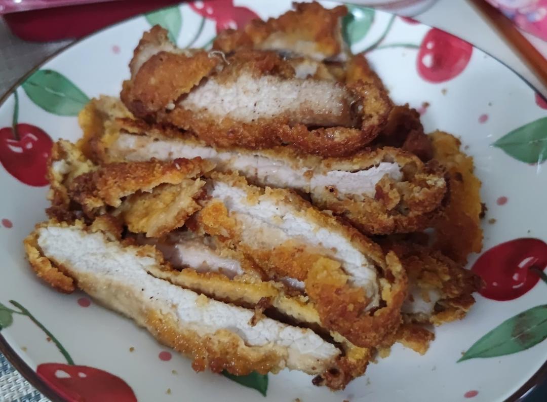 上海名堂炸猪排！脆薄炸街好吃！不掉粉不掉糠！