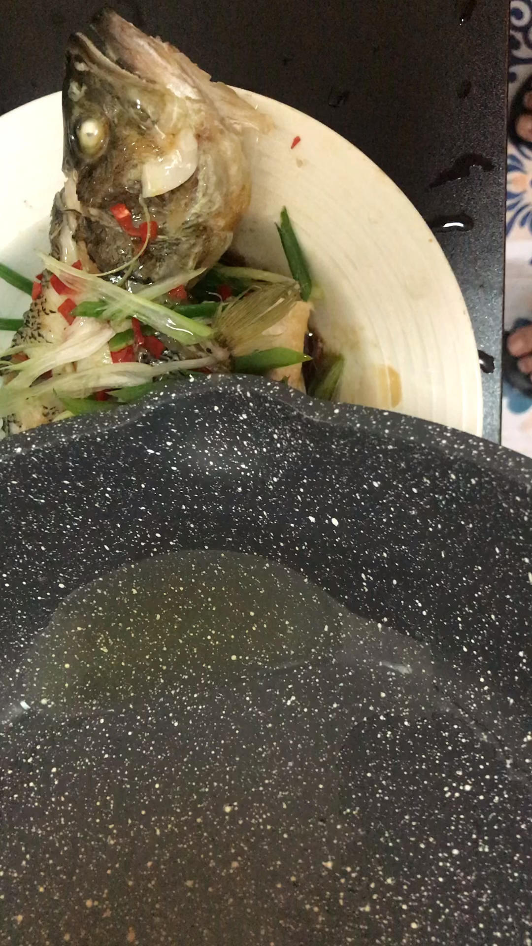 清蒸鲈鱼，肉质鲜嫩