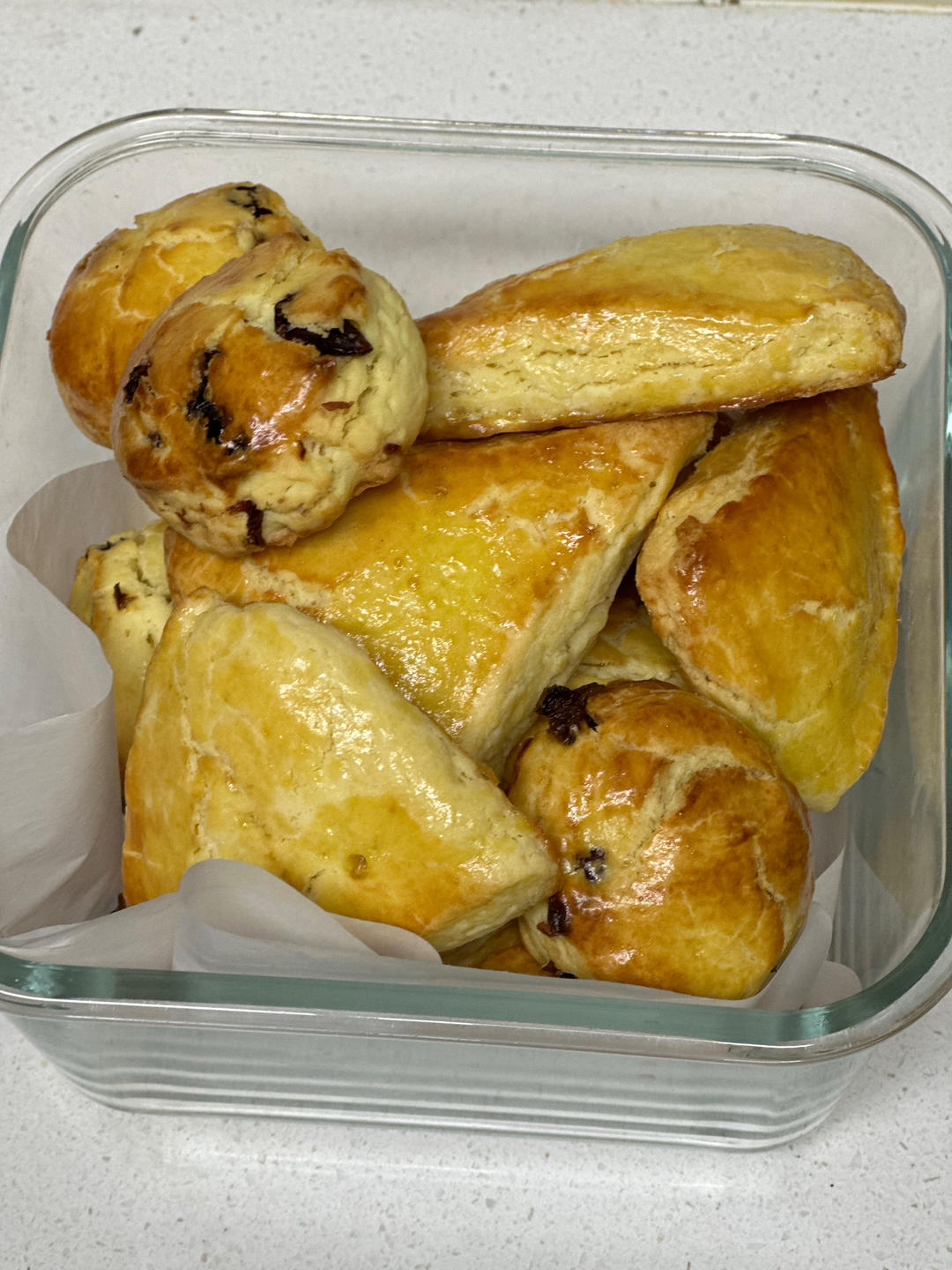 蔓越莓司康太好吃了！