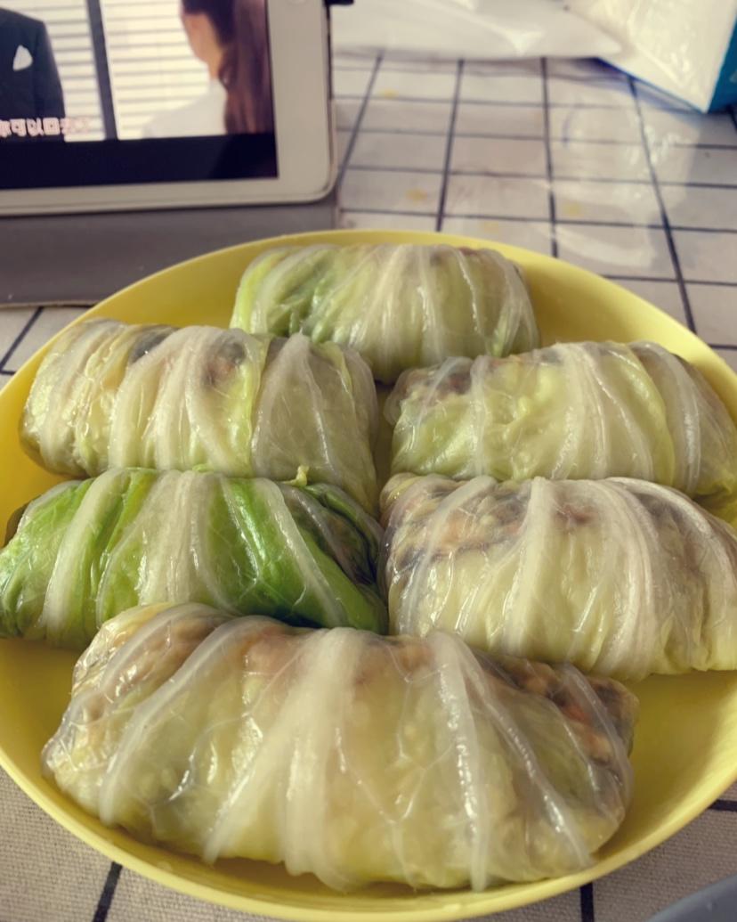 肉酿白菜卷