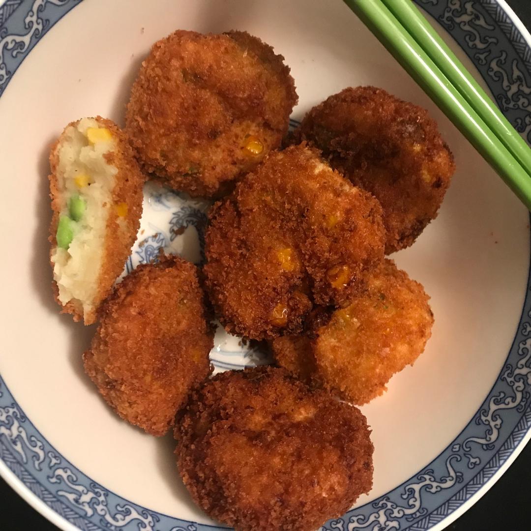 日式土豆可乐饼
