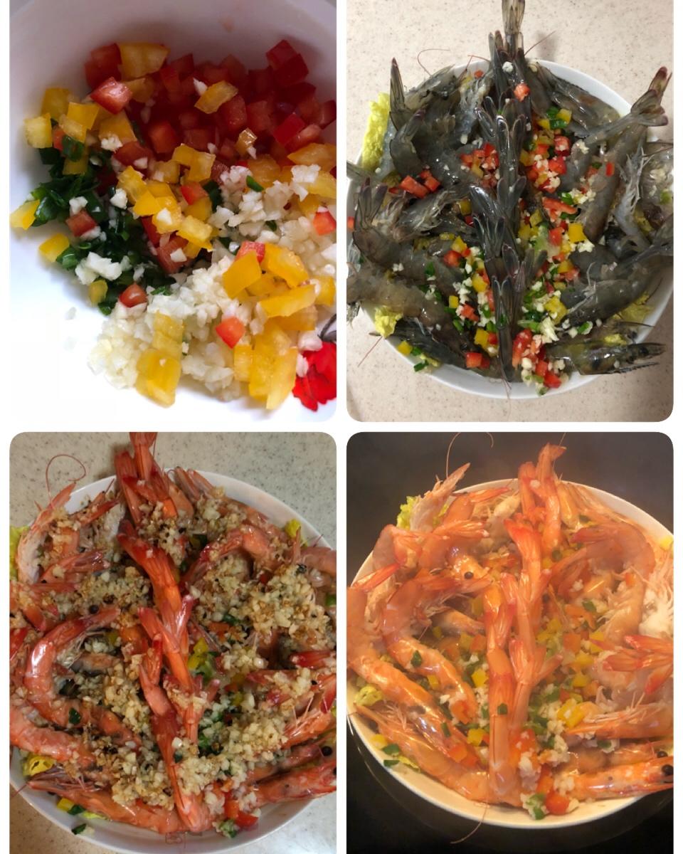 蒜蓉开边虾