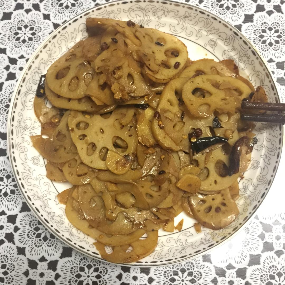 干锅麻辣藕