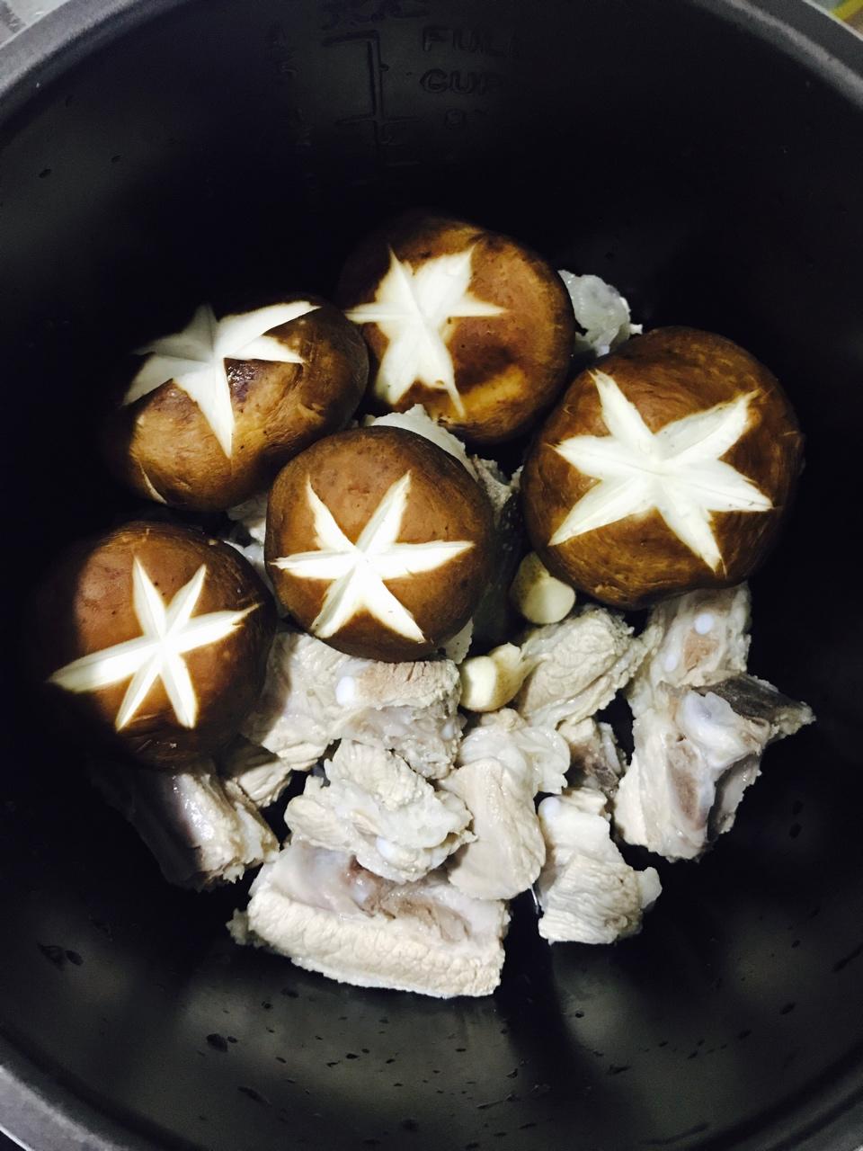 七小某做的香菇切花刀