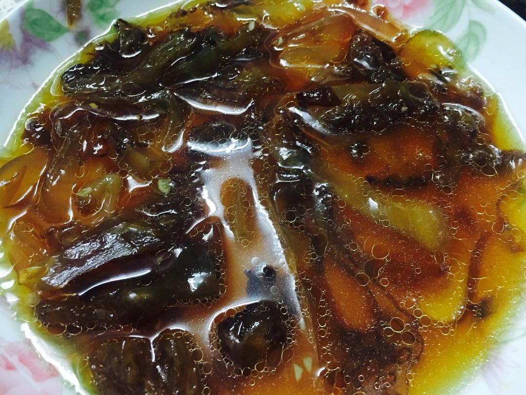 凉拌海蜇黄瓜丝