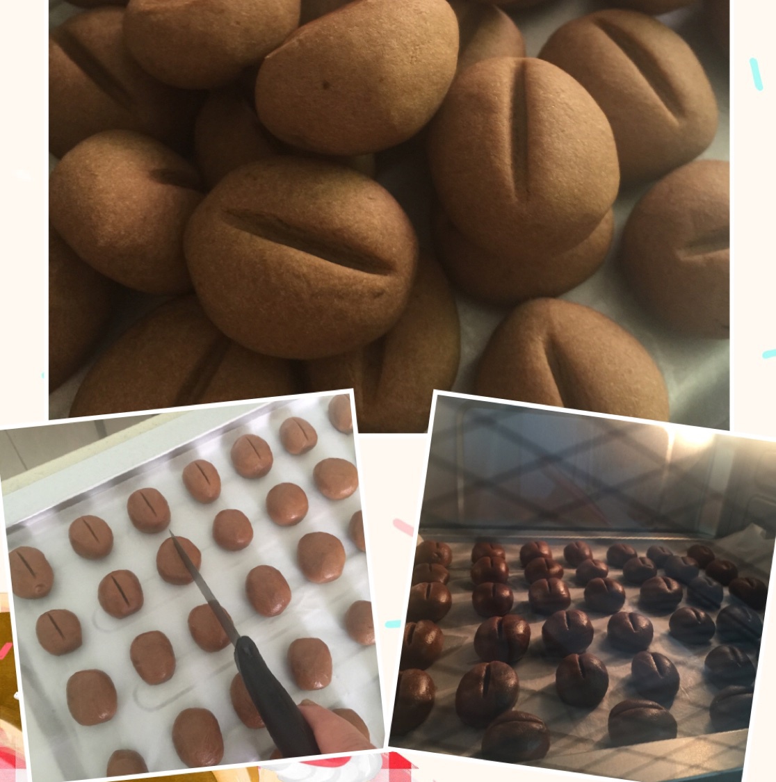 咖啡豆豆饼干