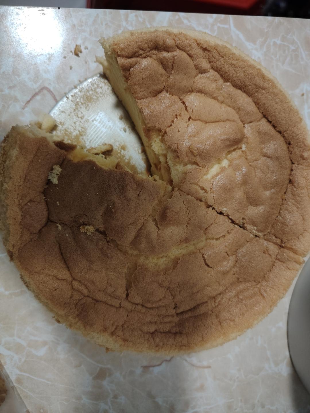 戚风蛋糕🎂8寸零失败（步骤超详细|问题详解）