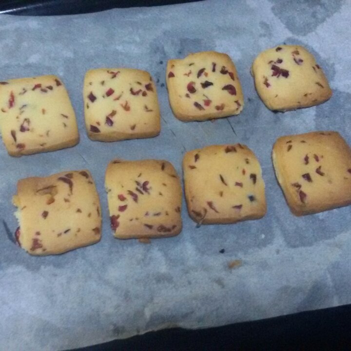 蔓越莓饼干--新手烘焙0压力 #皮黑森林#