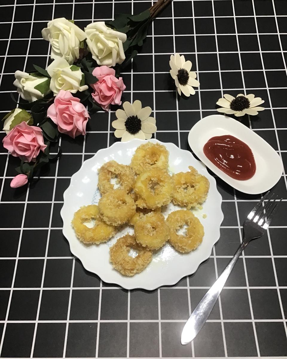 酥炸鱿鱼圈